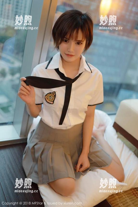 MFStar模范学院 - 一颗甜蛋黄a的黑白诱惑，高清美图带你进入不同维度
