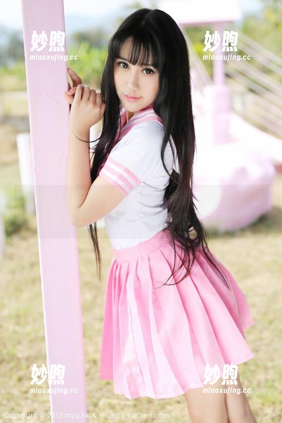 MyGirl美媛馆-糯美子Mini MyGirl美媛馆 - 性感牛仔系列分享:看糯美子Mini如何把裤子穿出风情!