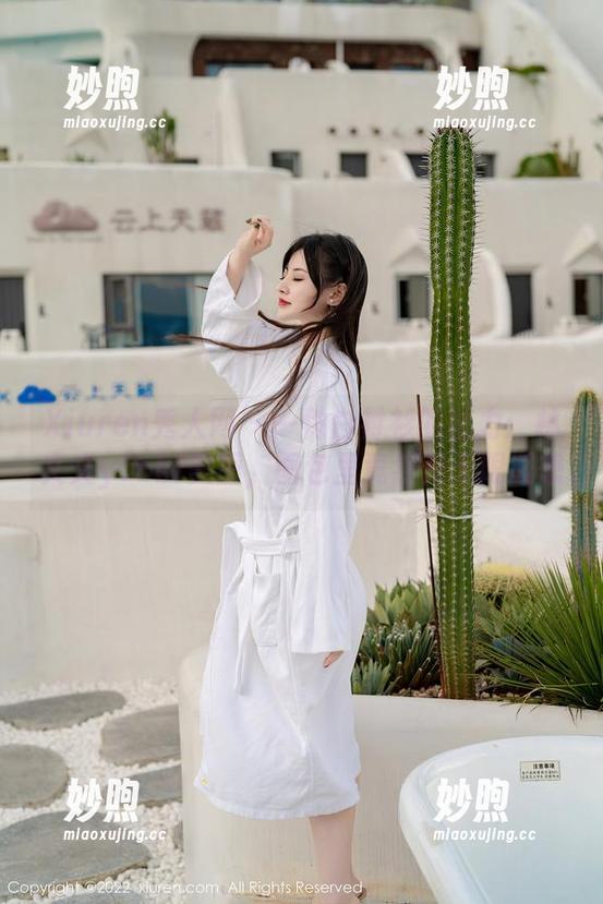 Xiuren秀人网 - 一件白衬衫的魅力：林文文yooki美图，图包里竟然是无限遐想