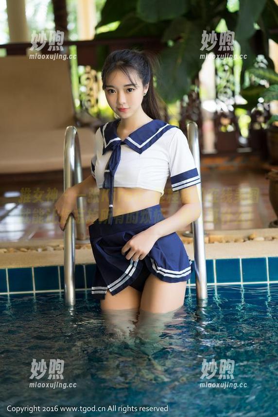 推女神 - 一张Kiren_程程程的在线美图就能让你忘掉所有的烦恼，纯白算什么！