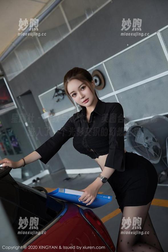 星颜社-姚沐迪 星颜社 - 豹纹与姚沐迪:美图合集,仿佛进入了一个光影交织的幻想世界