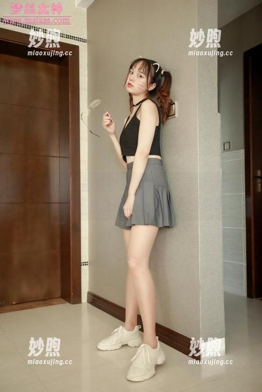 梦丝女神-灵唯 梦丝女神 - 图集中的灵唯:双马尾杀不只是发型这么简单!私拍背后的故事